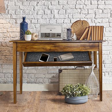 Casual Home Kennedy Console Table & Concealed Drawer