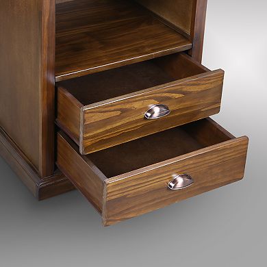 Casual Home Lincoln Nightstand & Concealed Compartment