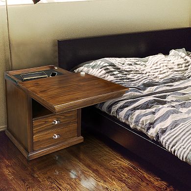 Casual Home Lincoln Nightstand & Concealed Compartment