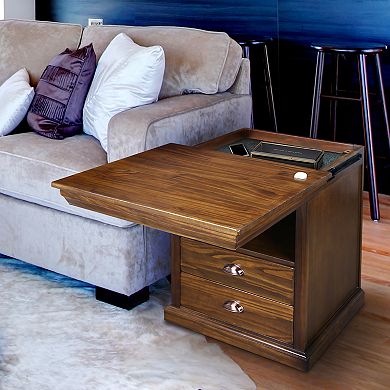Casual Home Lincoln Nightstand & Concealed Compartment