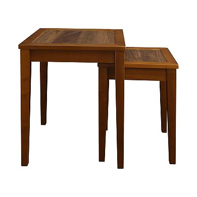 Casual Home Lincoln Nesting End Tables & Concealed Compartment