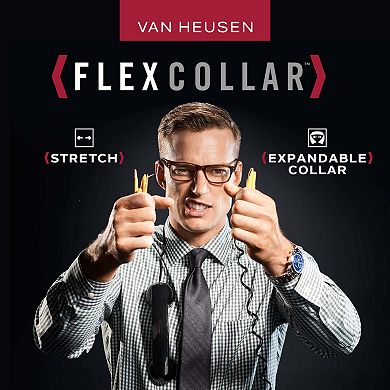 Men's Van Heusen Flex Collar Regular Fit Stretch Dress Shirt