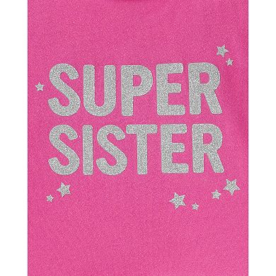 Girls 4-14 Carter's Super Sister Jersey Dress