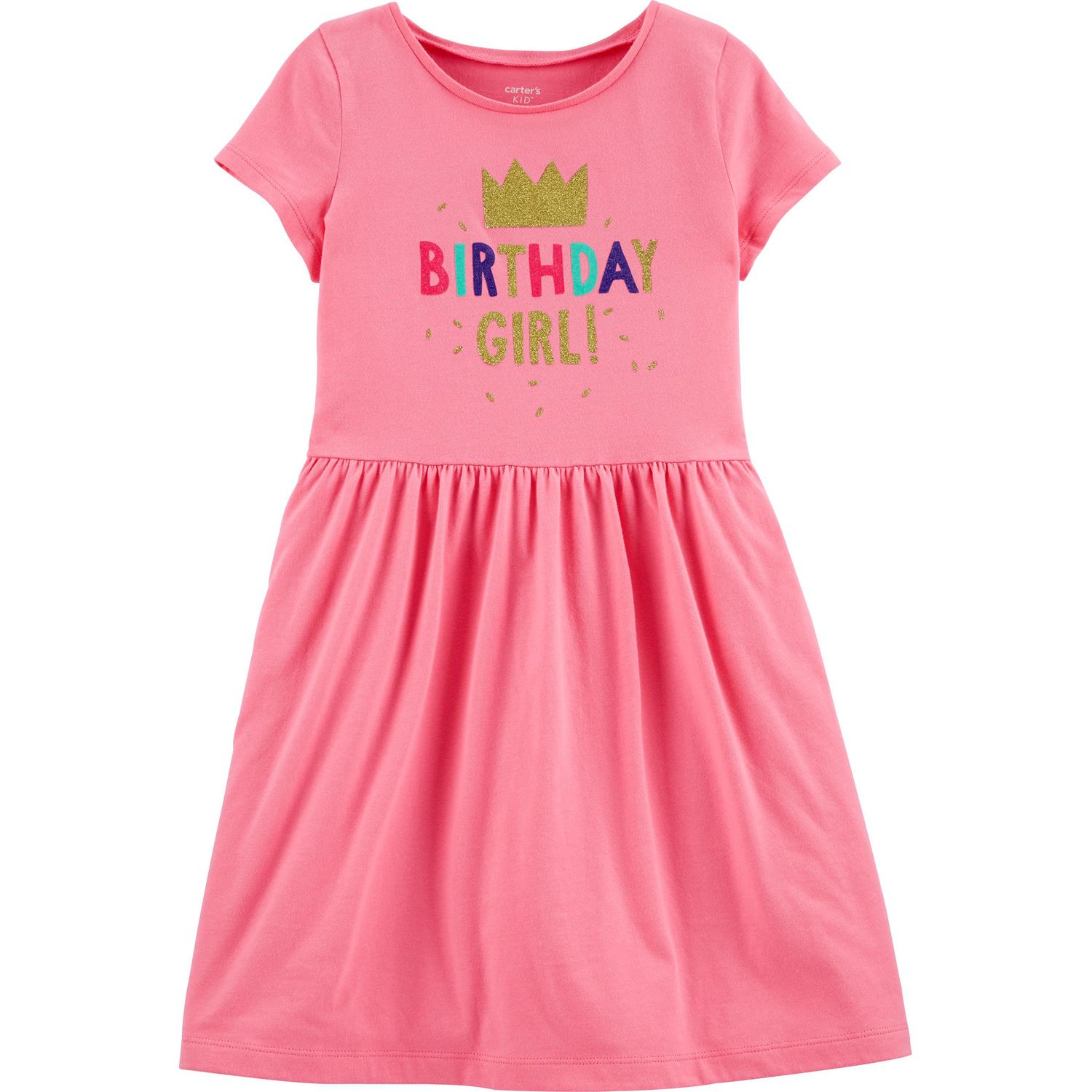 birthday jersey dress