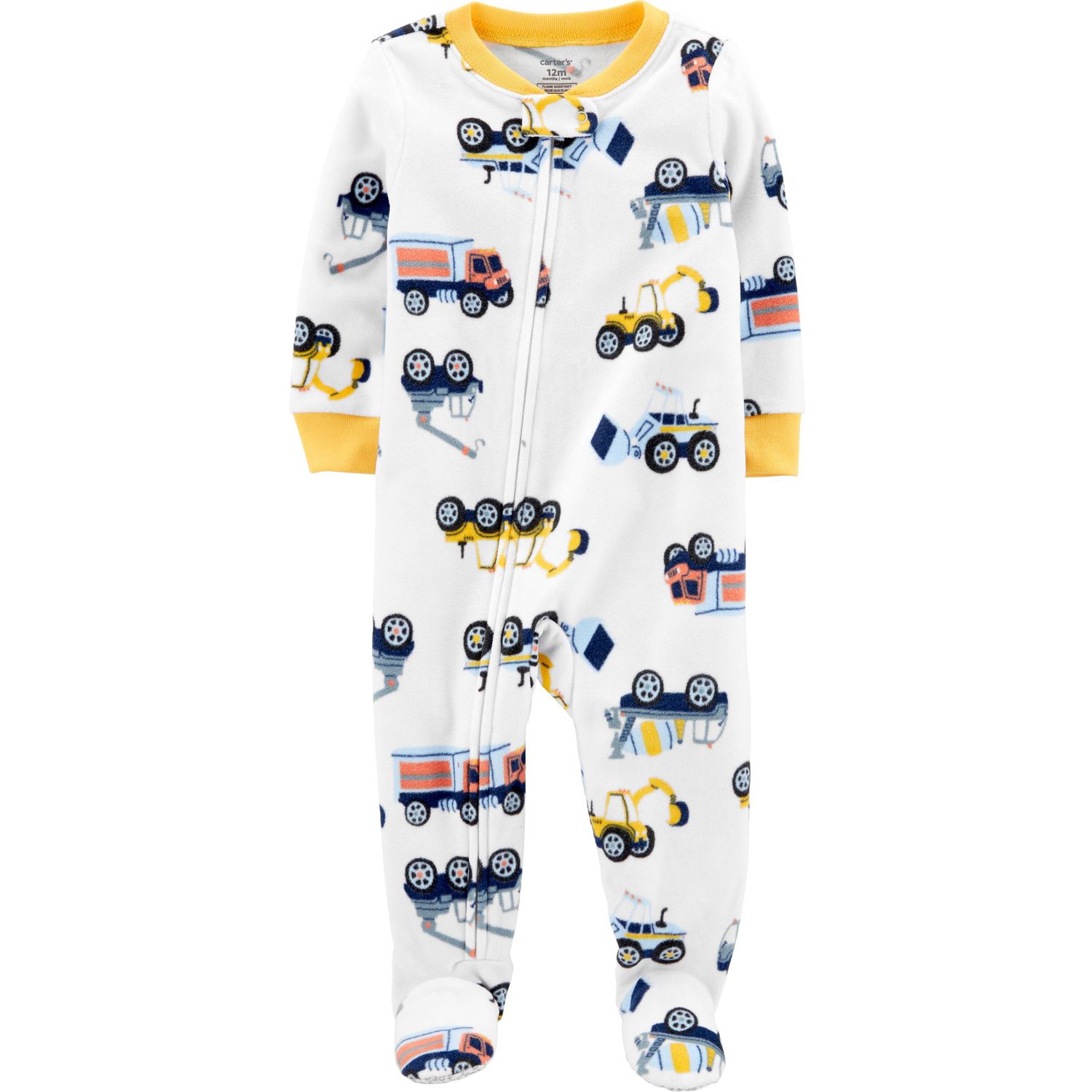 carters baby boy fleece pajamas