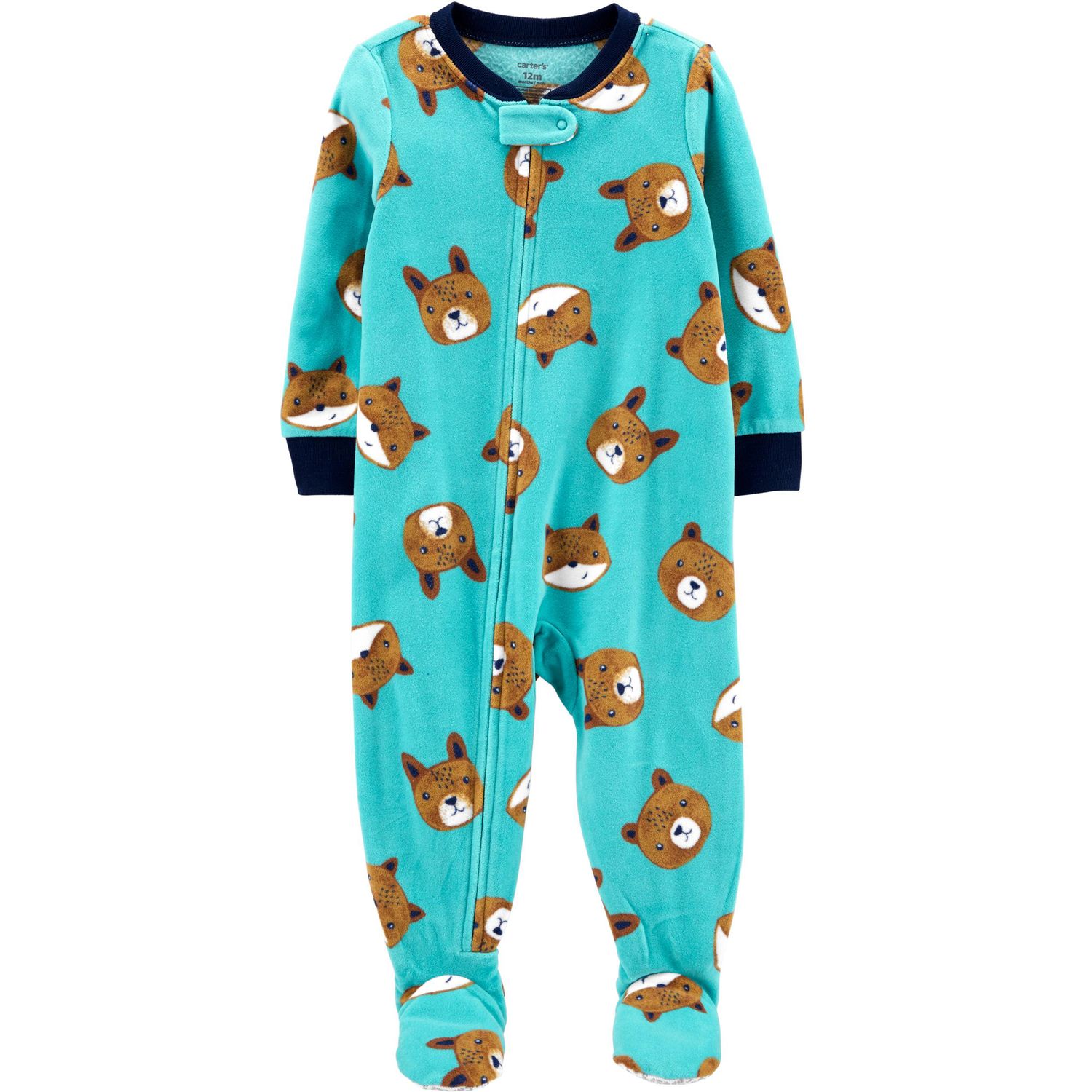 carters baby boy fleece pajamas
