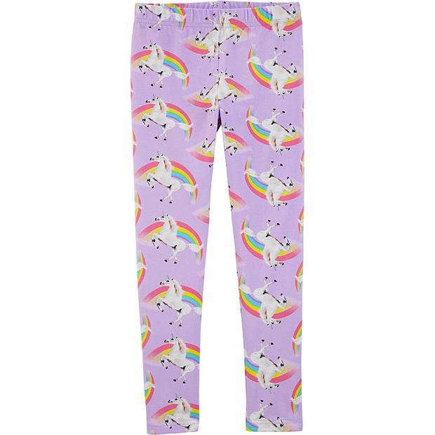 Girls Unicorn Leggings