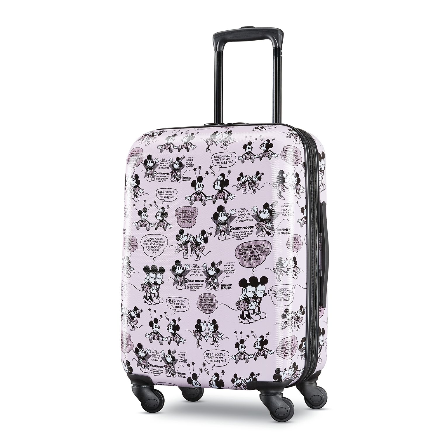 mickey hardside luggage