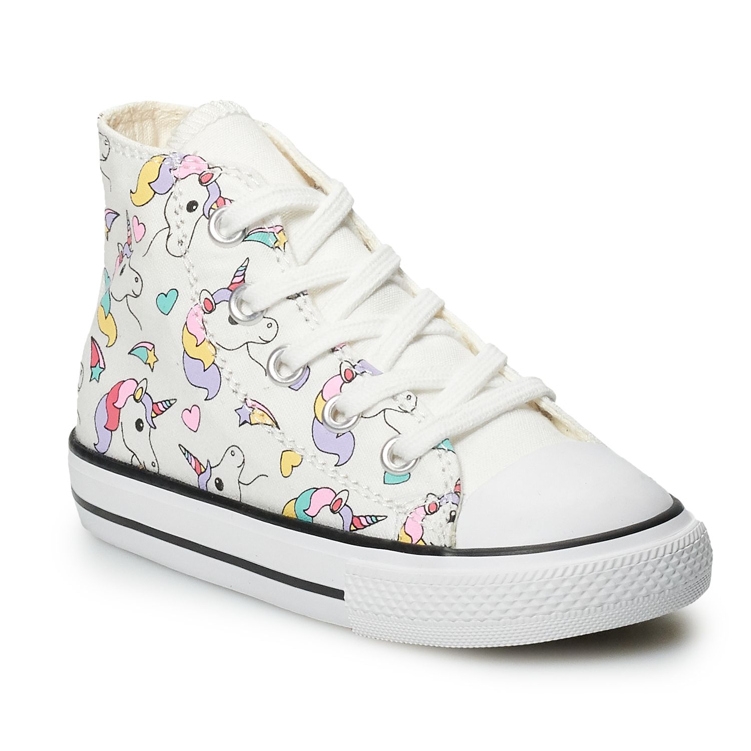 girls rainbow converse