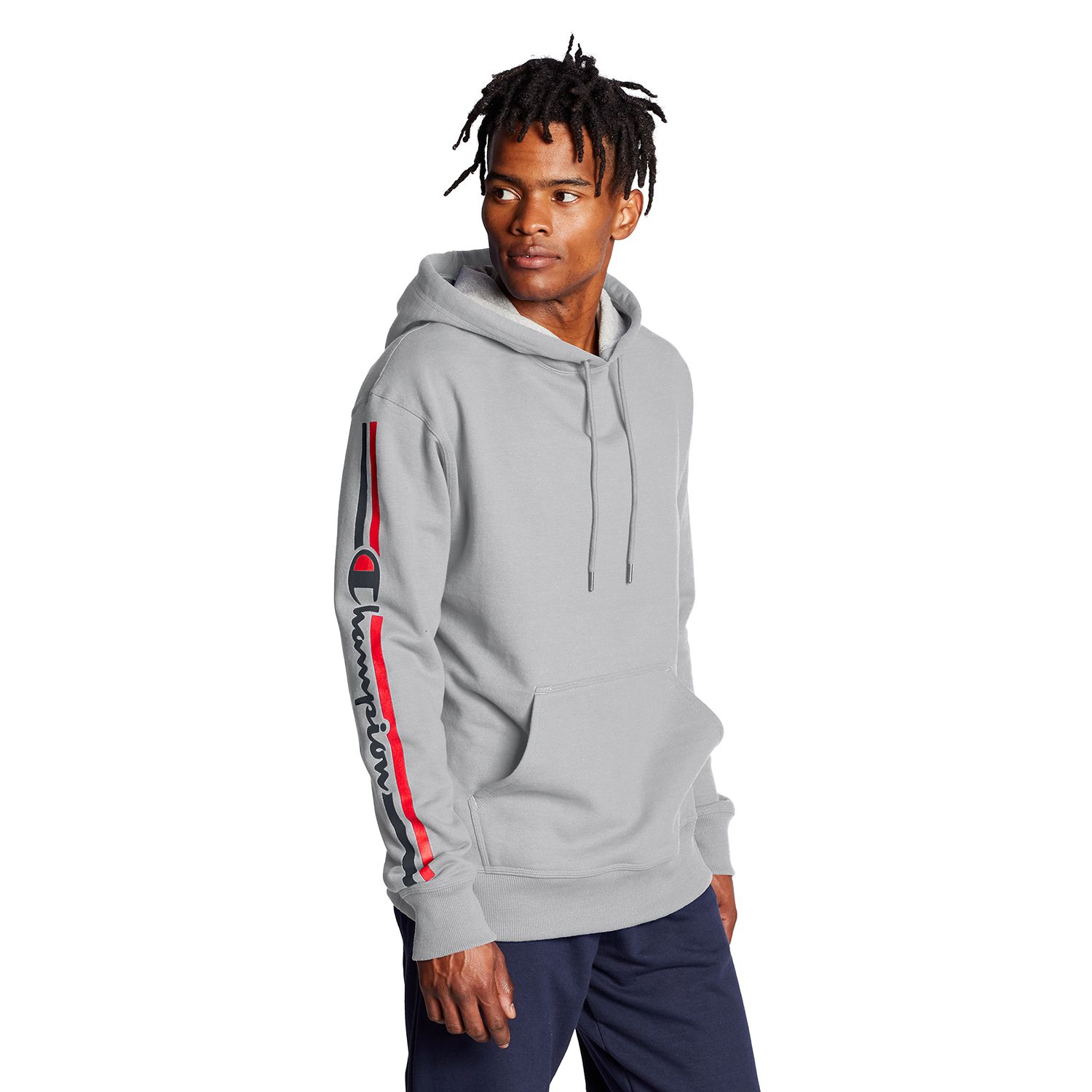 champion graphic powerblend hoodie