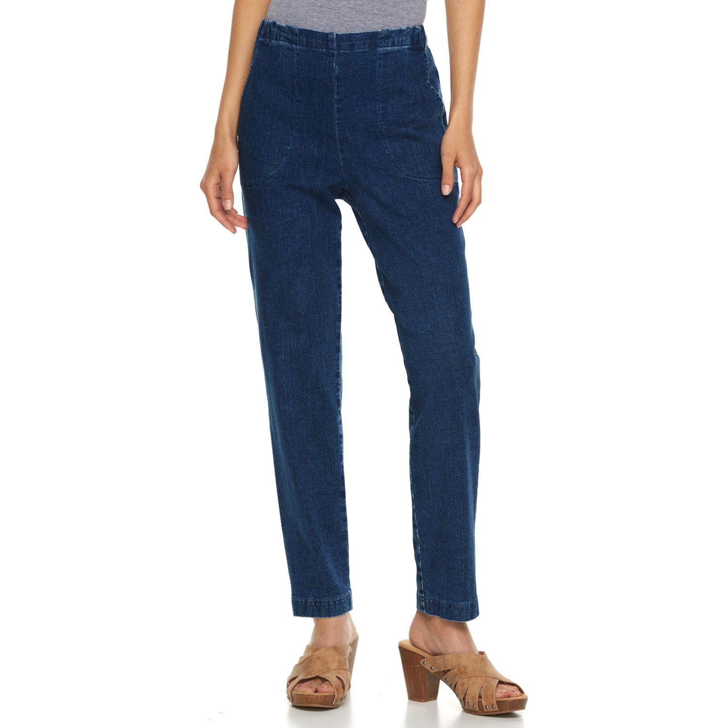 petite tapered jeans
