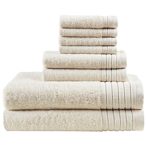 Madison Park Signature Reverie Solid 8-piece Bath Towel Set