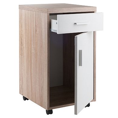 WINSOME Kenner 3-Pc 4-Drawer Modular Desk