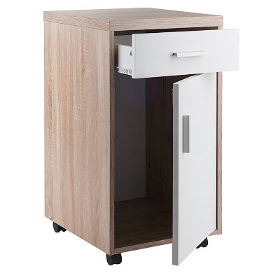 Winsome Kenner 3-Pc Modular Desk, 6 Drawer