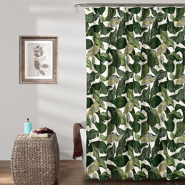 Lush Decor Tropical Paradise Shower Curtain