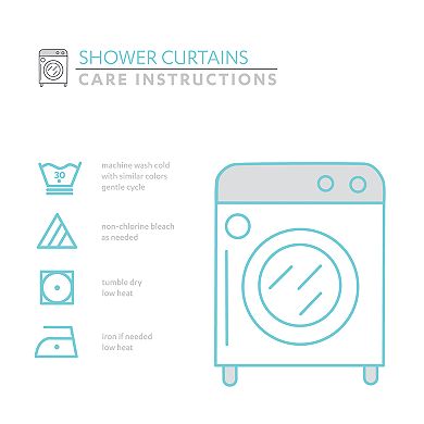 Lush Decor Connor Geo Shower Curtain