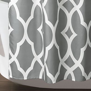 Lush Decor Connor Geo Shower Curtain