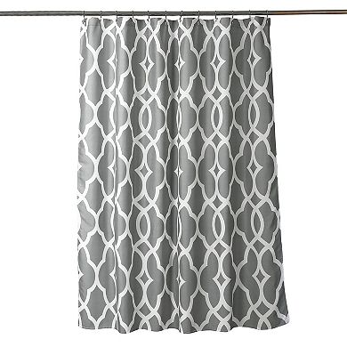 Lush Decor Connor Geo Shower Curtain