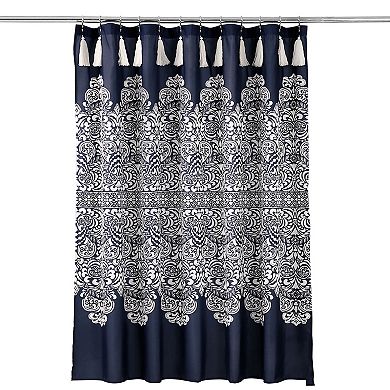 Lush Decor Boho Medallion Shower Curtain