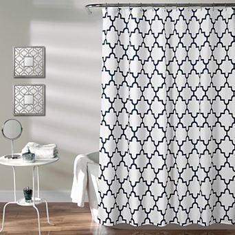 Lush Decor Bellagio Shower Curtain