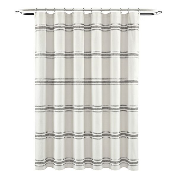 lush decor farmhouse stripe curtains