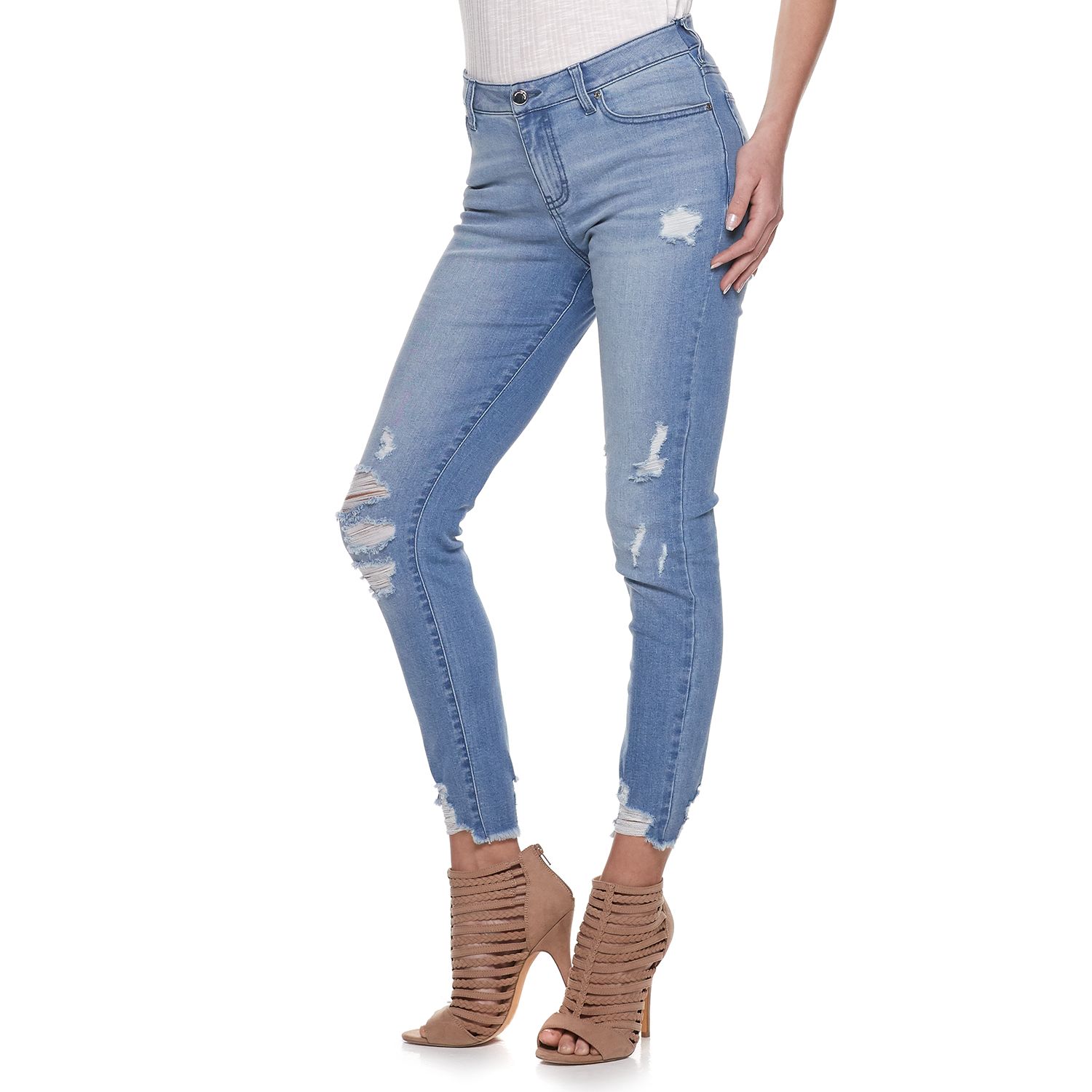 ripped skinny mom jeans
