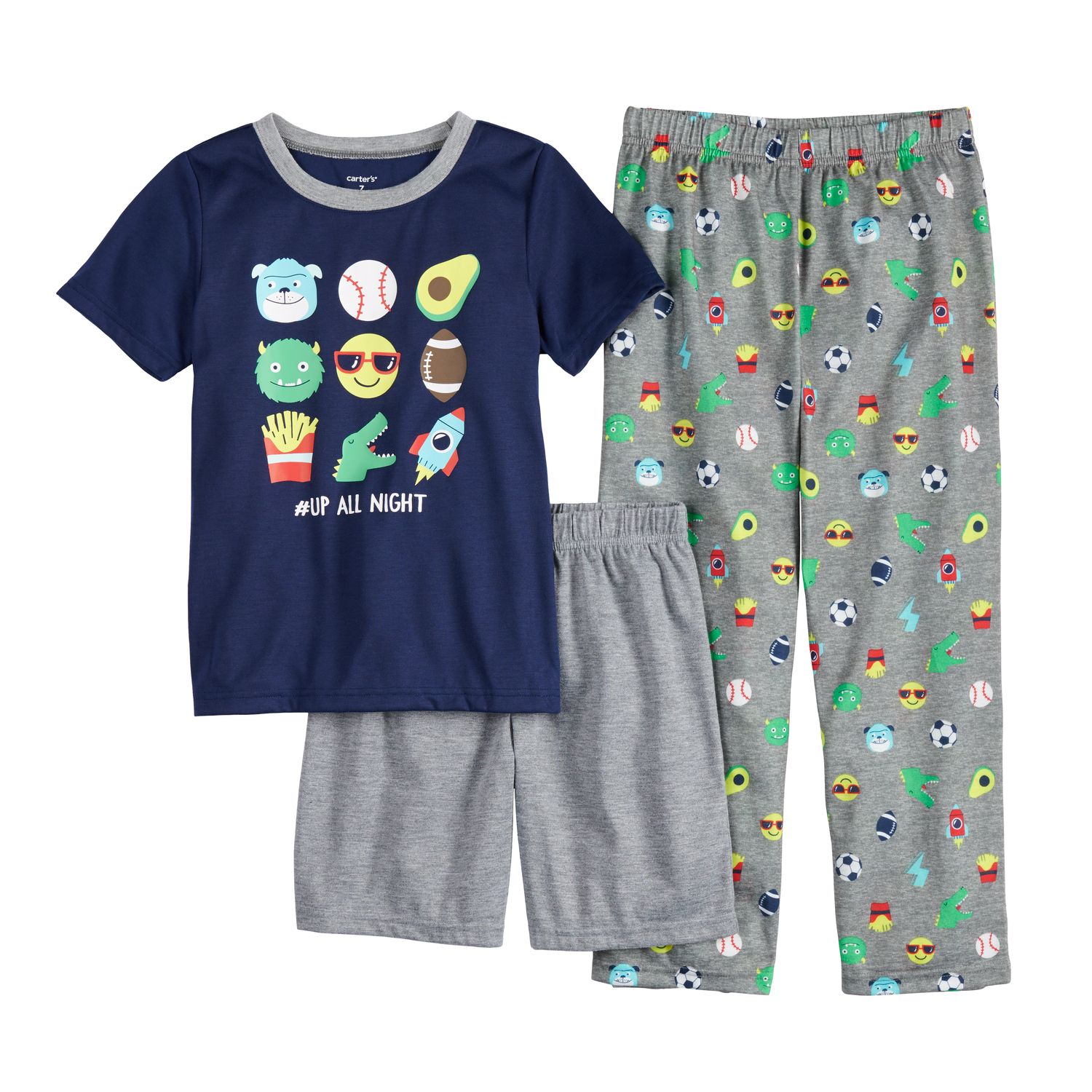 carter's pajama shorts set