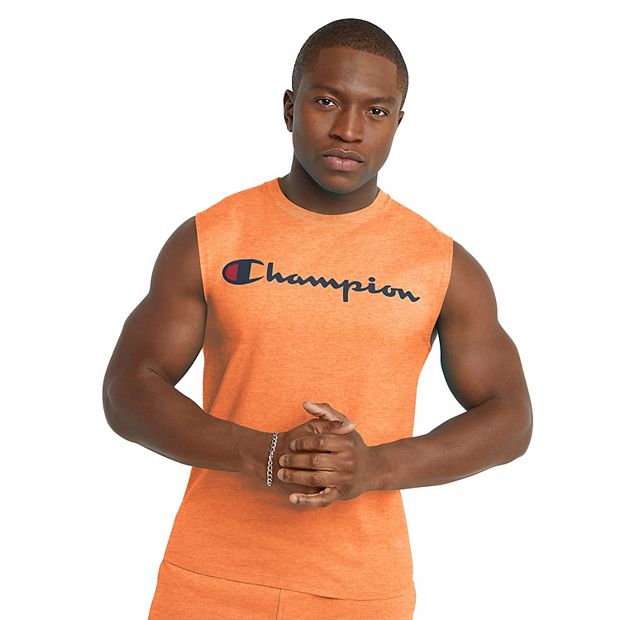 Champion men's muscle discount tee