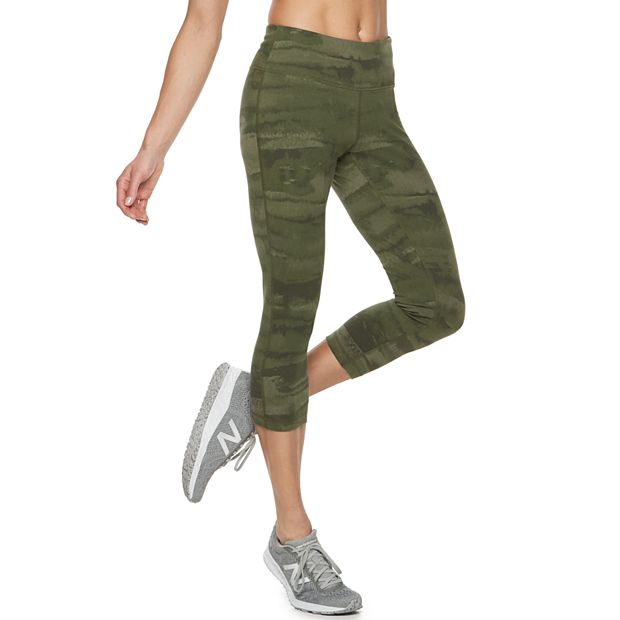 Kohls tek gear capris hot sale