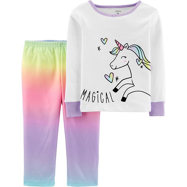 Carters discount rainbow pajamas