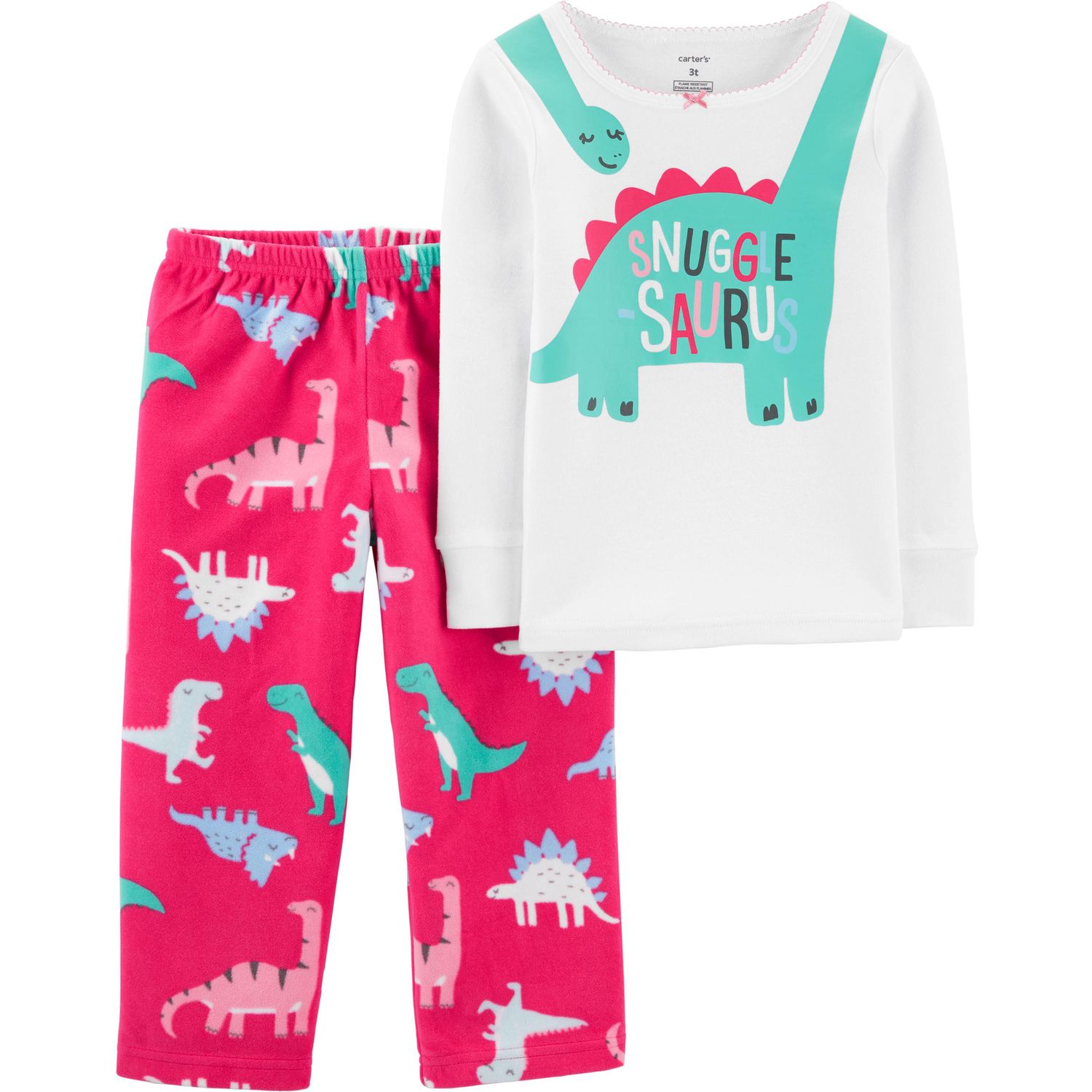 carter's dinosaur pajamas