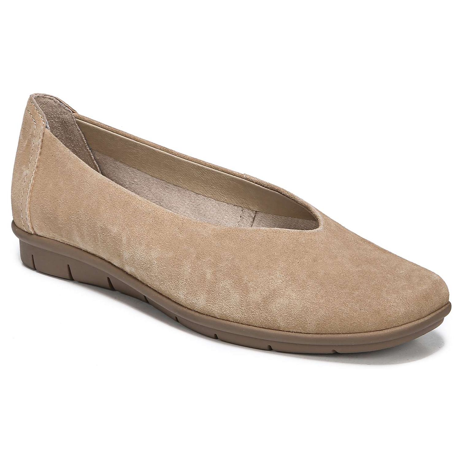 naturalizer suede flats