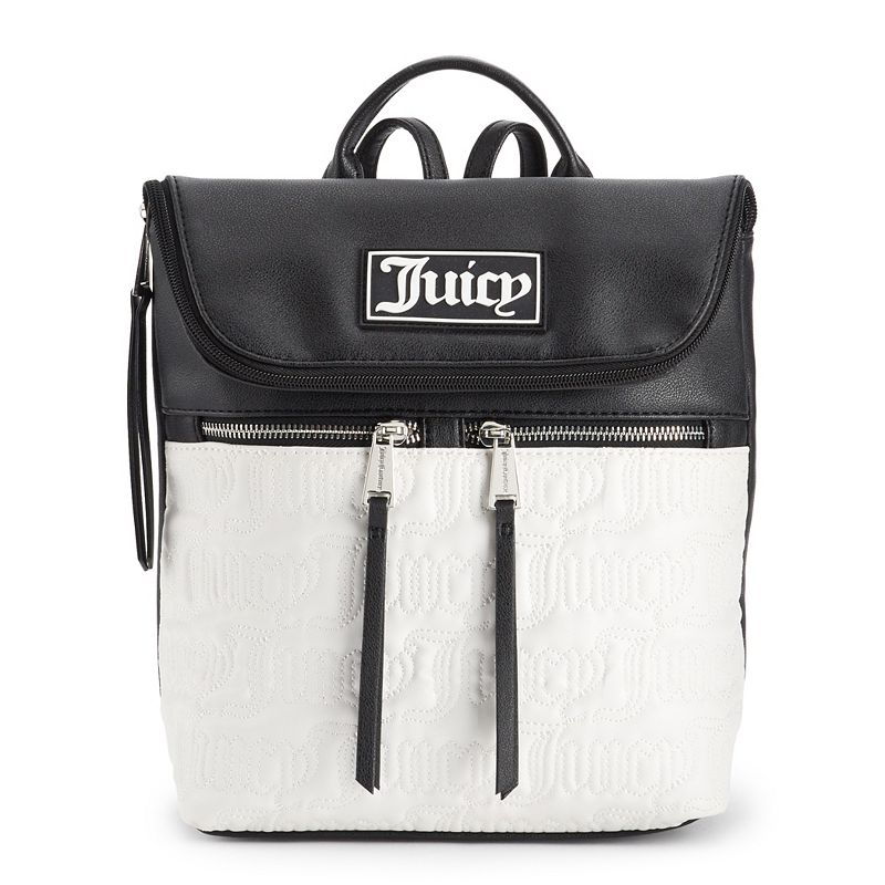 Juicy Couture Renegade Rally Colorblock Backpack, White