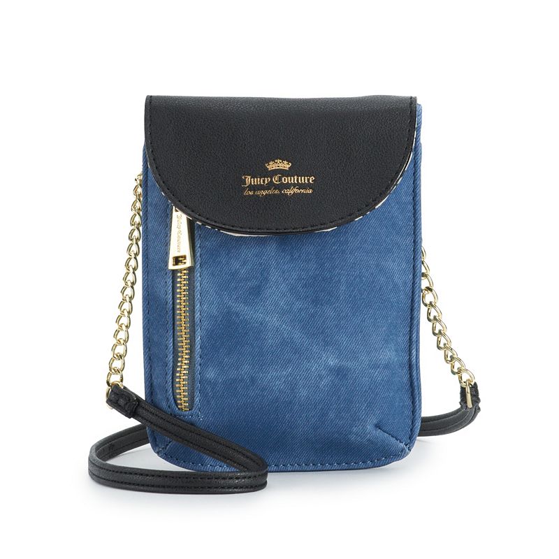 Juicy Couture Cellie Mini Crossbody Bag, Med Blue