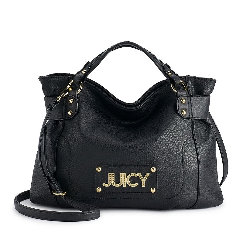 Juicy Couture Wild Card Crossbody Tote Bag, Black
