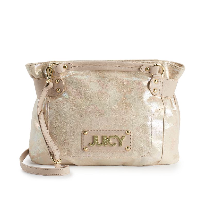 Juicy Couture Wild Card Crossbody Tote Bag, White
