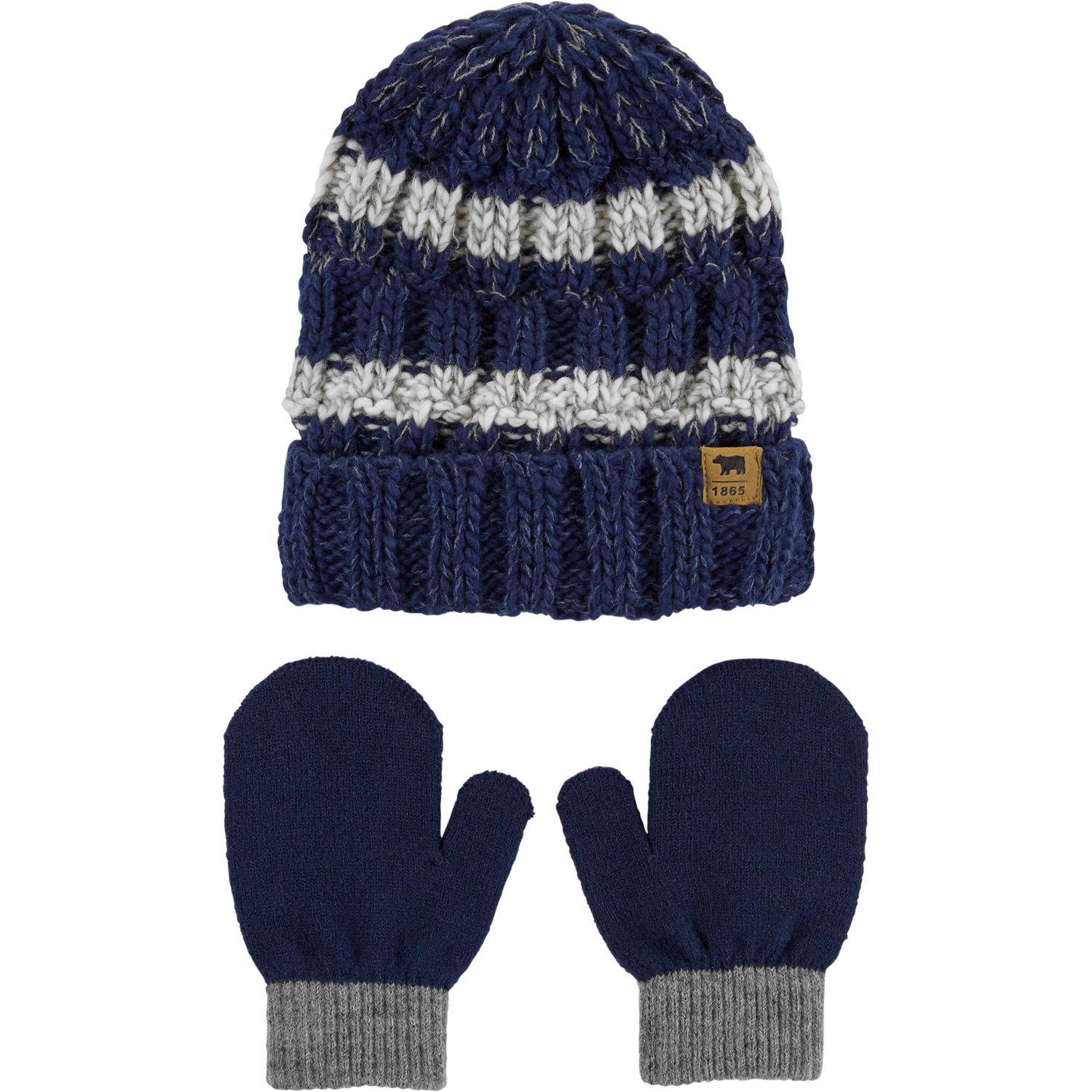 hat and mittens set