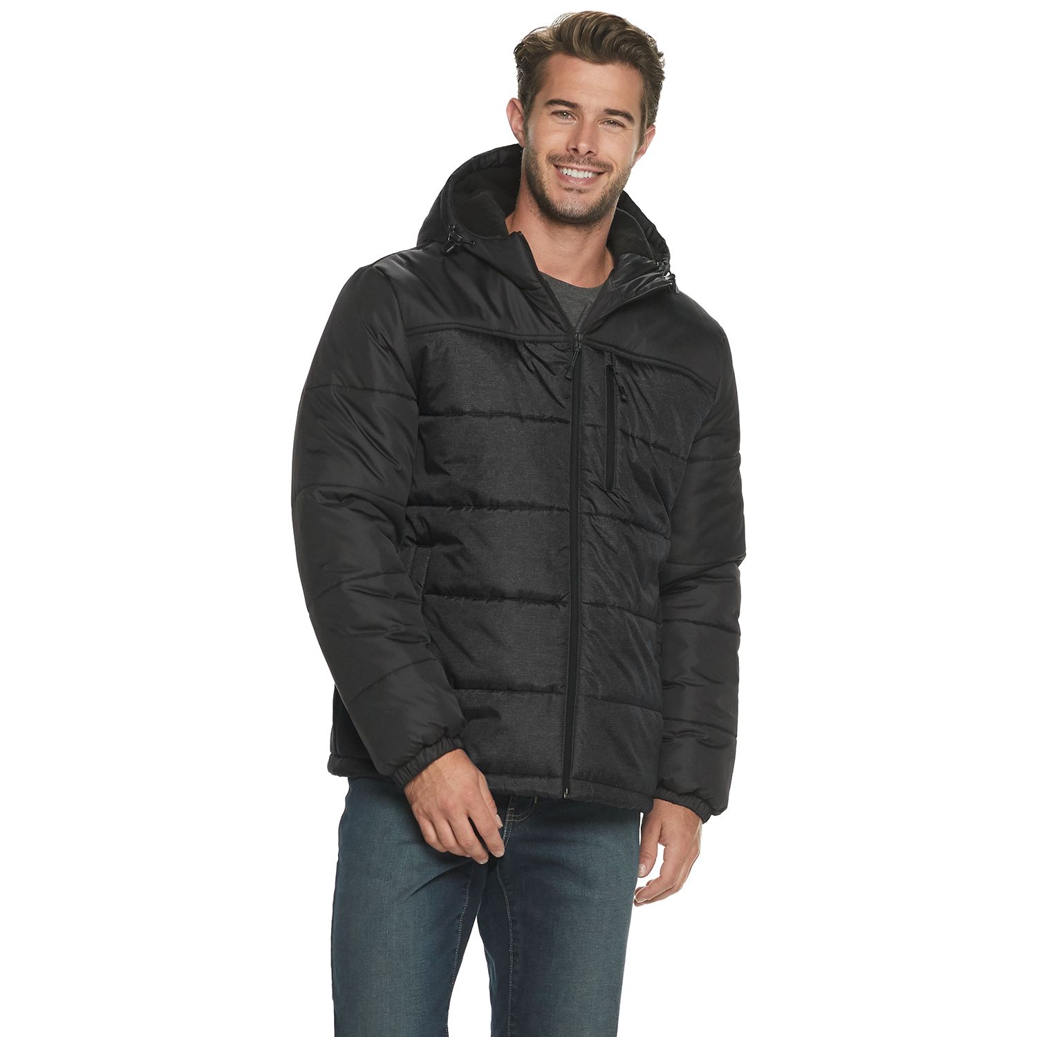 kohls mens down jackets