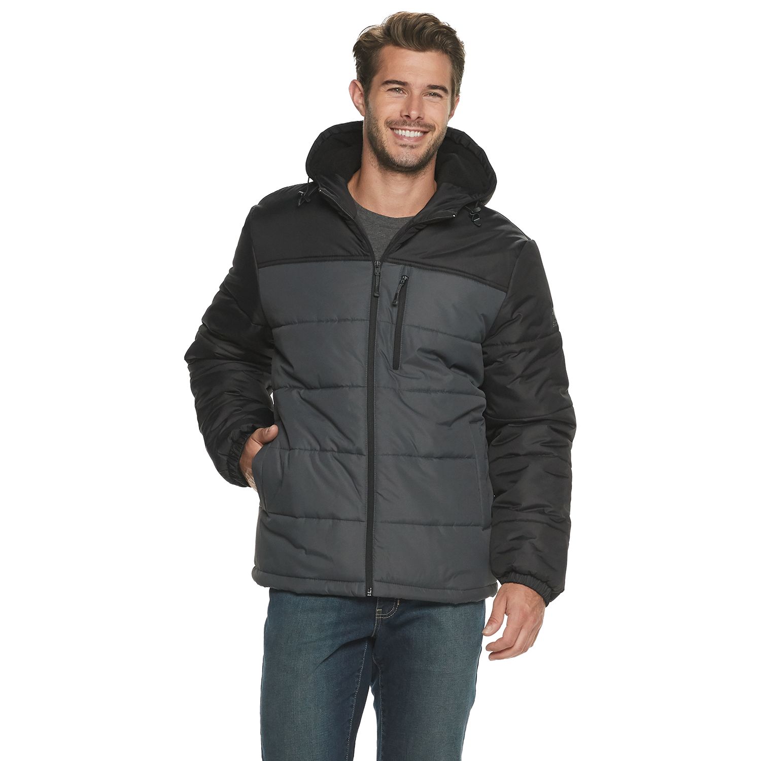 levi's hooded puffer jacket