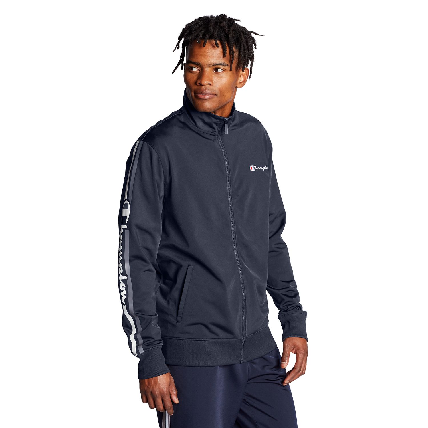 champion windbreaker men's