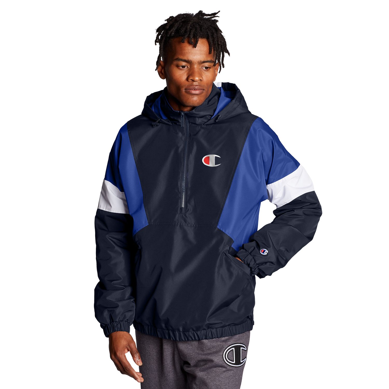 champion windbreaker anorak