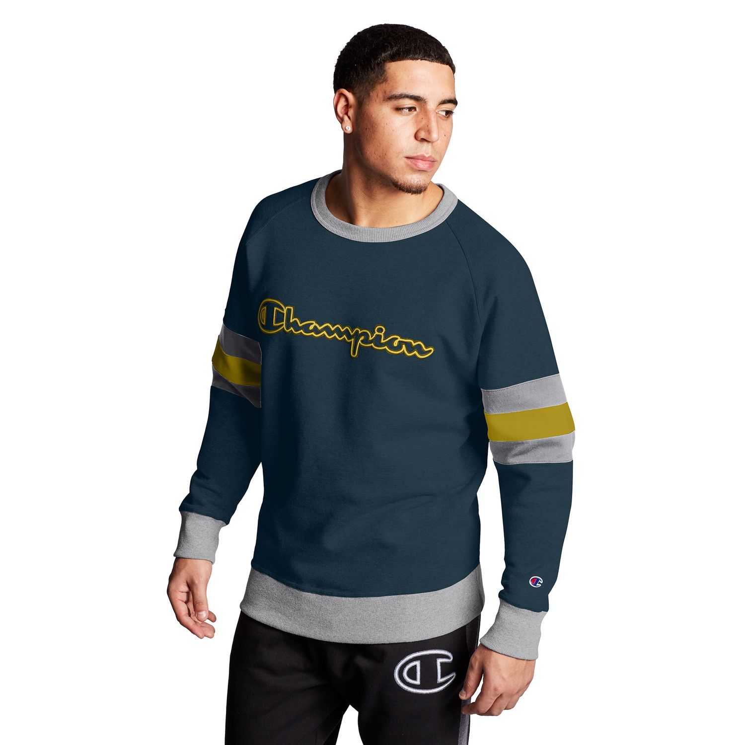 champion colorblock sweatshirt