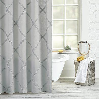 Peri Home Lattice Shower Curtain