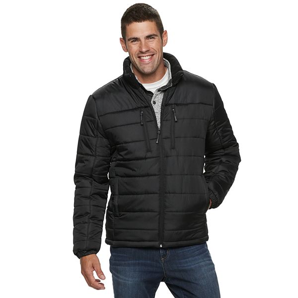 Mens puffer jacket on sale kohls