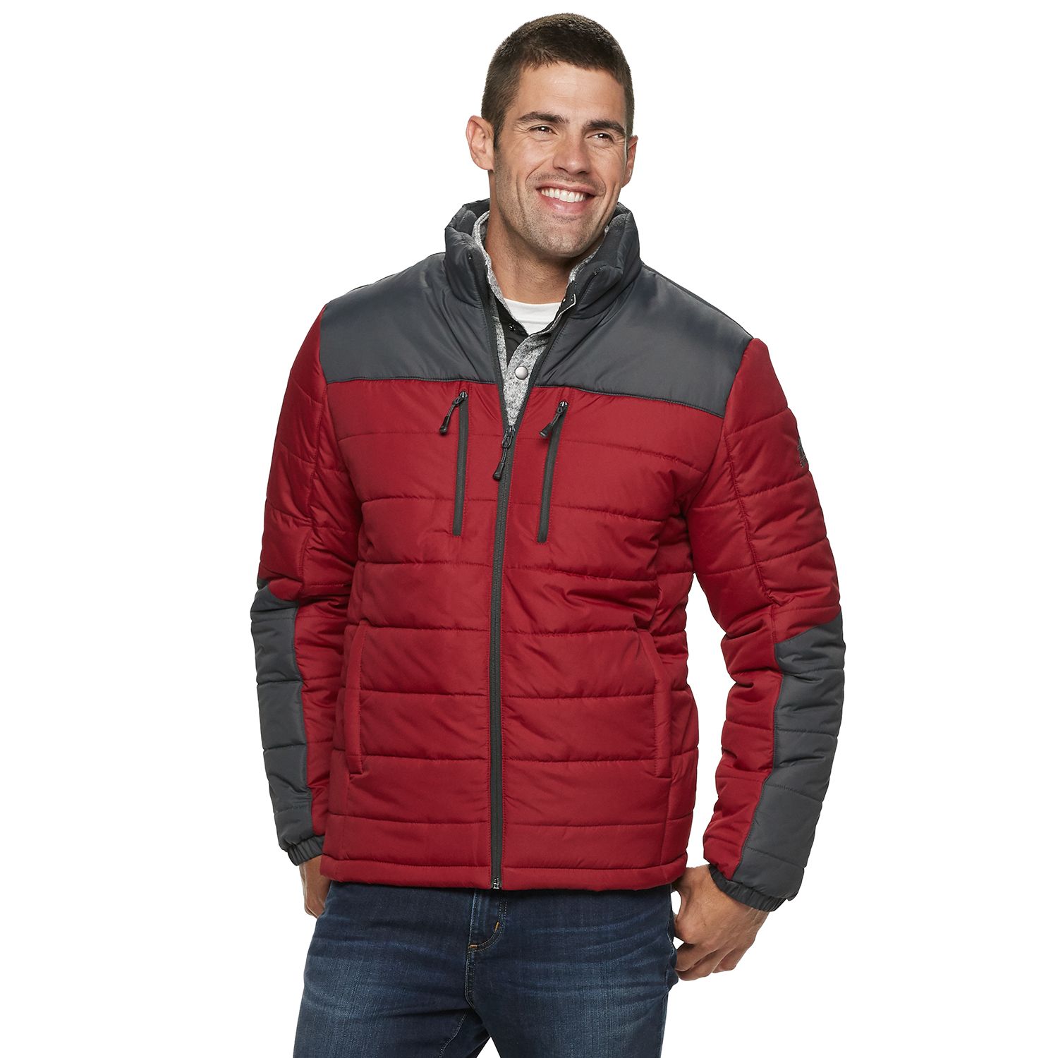 kohls mens down jackets