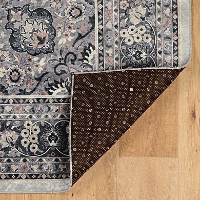 Linon Emerald Medallion Rug