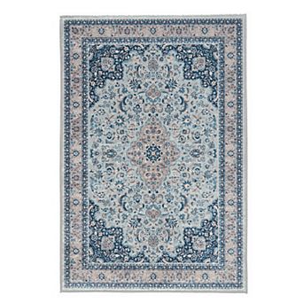 Linon Emerald Medallion Rug