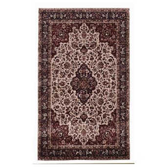 Linon Emerald Medallion Rug