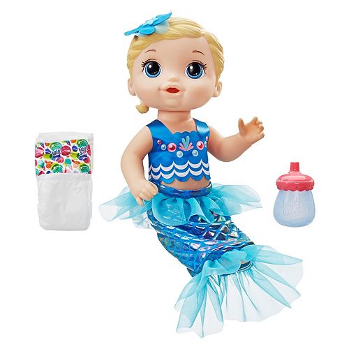 Baby Alive Shimmer n Splash Mermaid- Blonde Hair