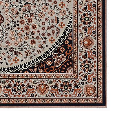 Linon Emerald Oval Design Rug